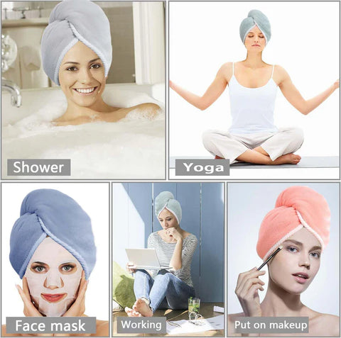 Hair Dryer Cap Towel